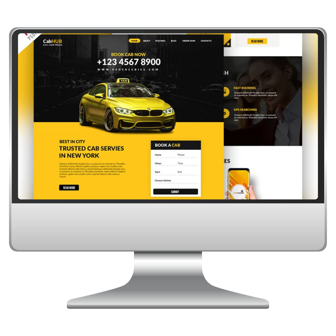 Travels Agency Website Design @4000