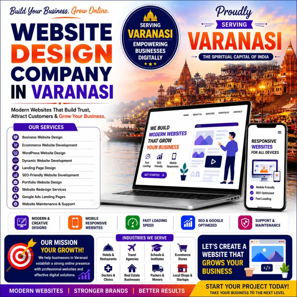Website Design Company in Varanasi