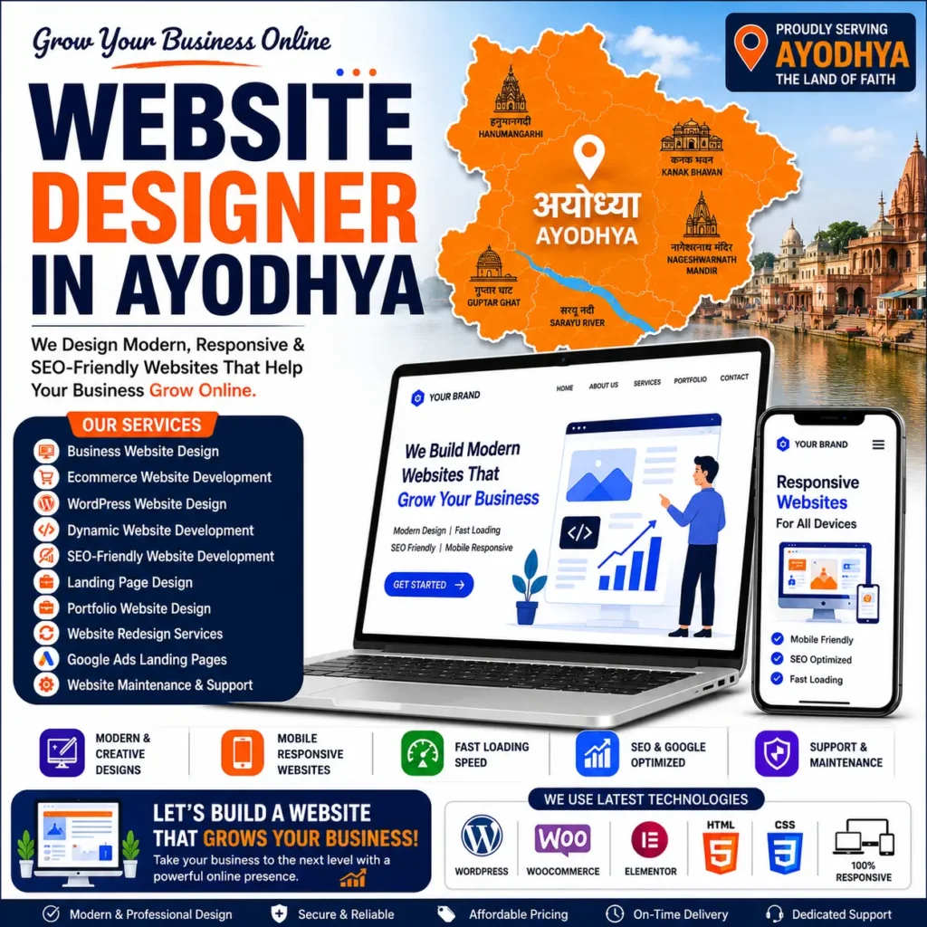 Website Designer in Ayodhya