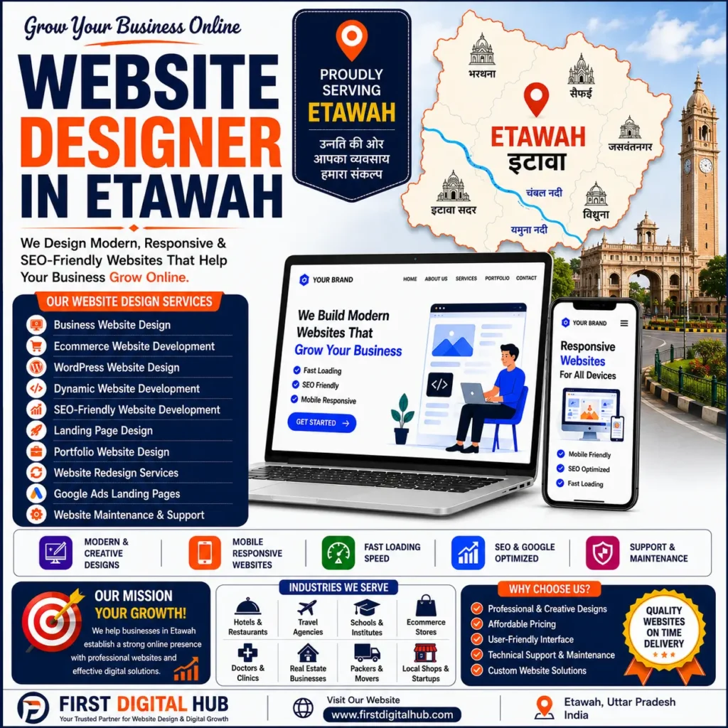 Website Designer in Etawah