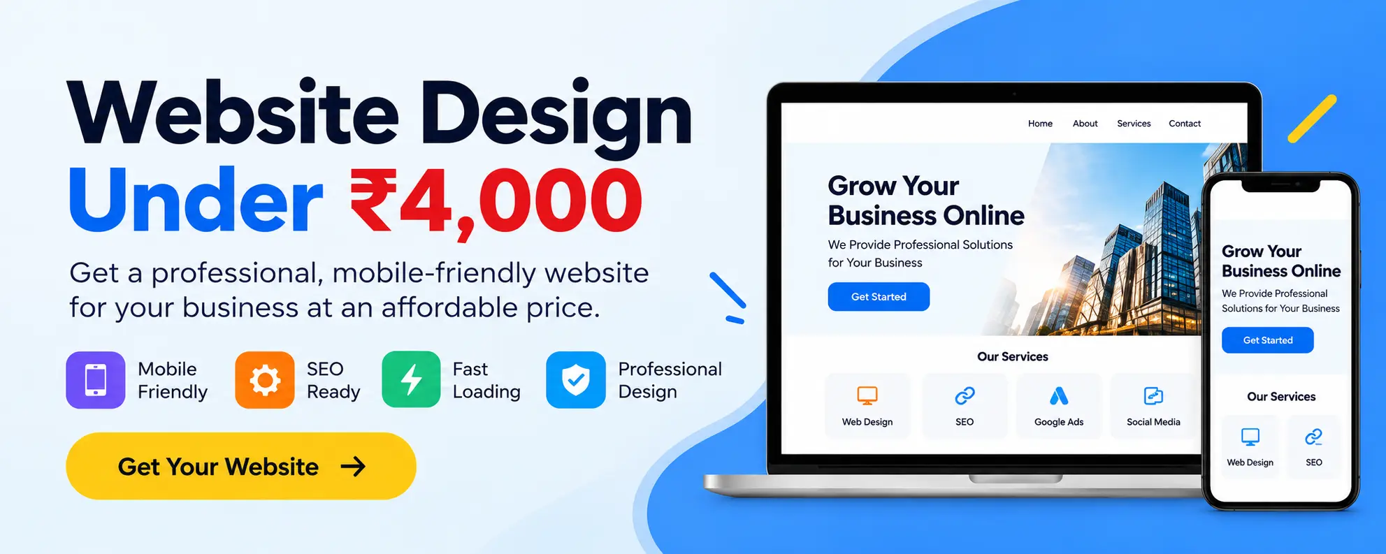 Website Design Under 4000